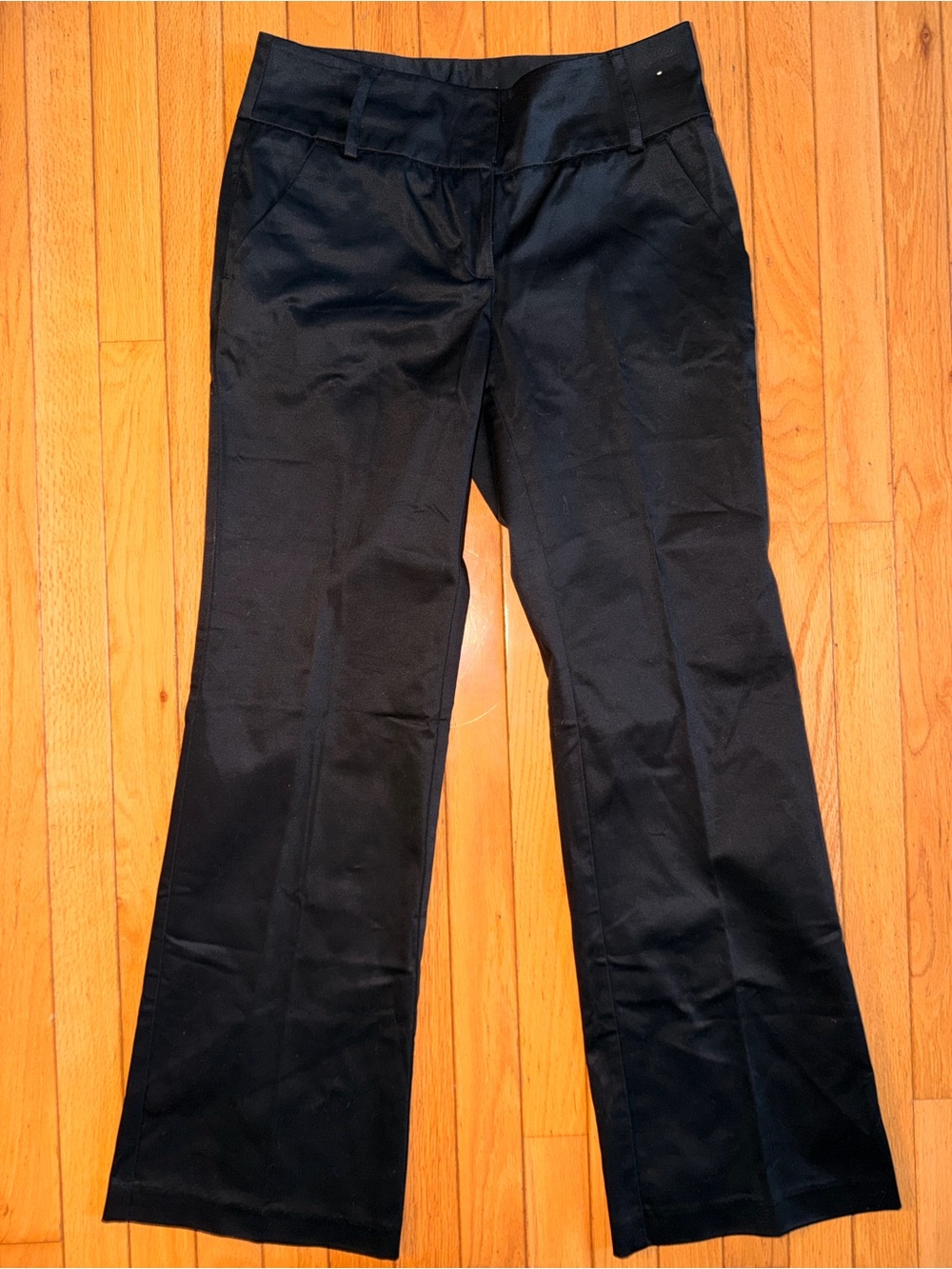 Women’s NWOT New York & Company wide leg black pants size 4 classic casual